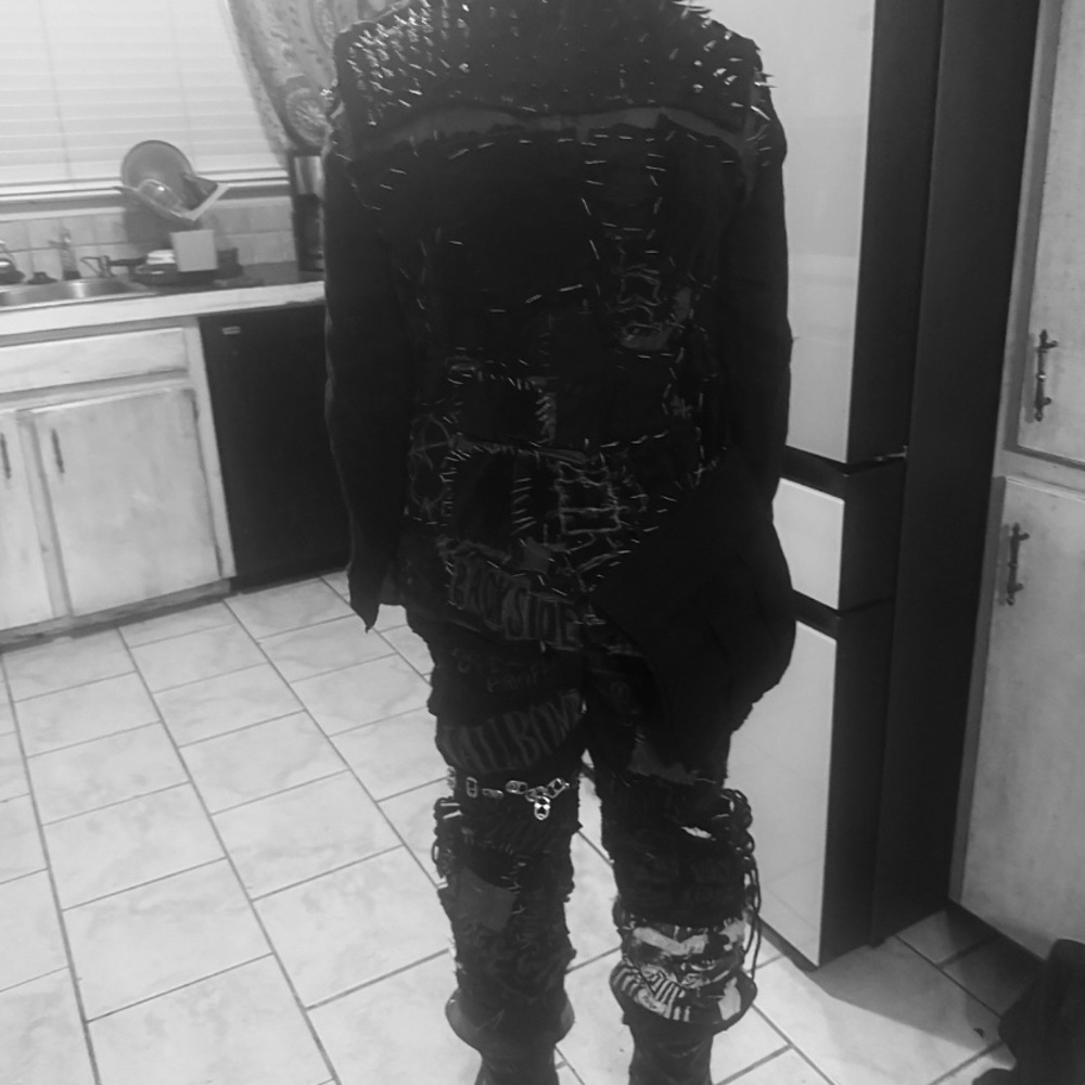 Handmade crust jacket